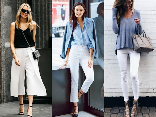 What Type of White Pants Should You Choose?